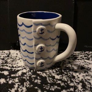 Nautical anchor mug